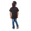 Dropship Girls Cotton Princess Half Sleeve TShirt (Black)