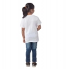 Dropship Girls Cotton Cat Half Sleeve TShirt (White)