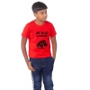 Dropship Boys Cotton Off Road Adventure Half Sleeve TShirt (Red)