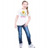 Dropship Girls Cotton Baby Shark Half Sleeve TShirt (White)
