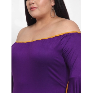 Generic Women's Hojri Solid Knee Length Fit and Flare Dress (Royal Blue)