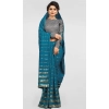 Women's Vichitra Saree with Blouse (Rama, 5-6 Mtrs) Women's Vichitra Saree with Blouse (Rama, 5-6 Mtrs)