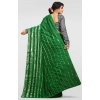 Women's Vichitra Saree with Blouse (Green, 5-6 Mtrs) Women's Vichitra Saree with Blouse (Green, 5-6 Mtrs)