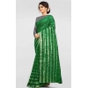 Women's Vichitra Saree with Blouse (Green, 5-6 Mtrs) Women's Vichitra Saree with Blouse (Green, 5-6 Mtrs)