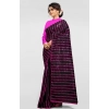 Women's Vichitra Saree with Blouse (Pink, 5-6 Mtrs) Women's Vichitra Saree with Blouse (Pink, 5-6 Mtrs)