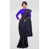 Women's Vichitra Saree with Blouse (Blue, 5-6 Mtrs) Women's Vichitra Saree with Blouse (Blue, 5-6 Mtrs)