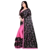 Women's Lycra Blend Saree with Blouse (Pink, 5-6 Mtrs) Women's Lycra Blend Saree with Blouse (Pink, 5-6 Mtrs)