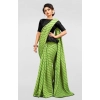 Women's Vichitra Saree with Blouse (LightGreen, 5-6 Mtrs) Women's Vichitra Saree with Blouse (LightGreen, 5-6 Mtrs)