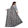 Women's Lycra Blend Saree with Blouse (Grey, 5-6 Mtrs) Women's Lycra Blend Saree with Blouse (Grey, 5-6 Mtrs)