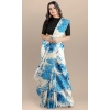 Women's Joya Silk Saree with Blouse (Sky, 5-6 Mtrs) Women's Joya Silk Saree with Blouse (Sky, 5-6 Mtrs)