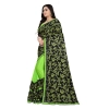 Women's Lycra Blend Saree with Blouse (Pista, 5-6 Mtrs) Women's Lycra Blend Saree with Blouse (Pista, 5-6 Mtrs)