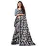 Women's Lycra Blend Saree with Blouse (Grey, 5-6 Mtrs) Women's Lycra Blend Saree with Blouse (Grey, 5-6 Mtrs)