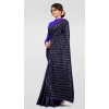 Women's Vichitra Saree with Blouse (Blue, 5-6 Mtrs) Women's Vichitra Saree with Blouse (Blue, 5-6 Mtrs)