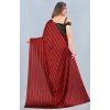 Women's Satin Silk Saree with Blouse (Red, 5-6 Mtrs) Women's Satin Silk Saree with Blouse (Red, 5-6 Mtrs)