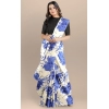 Women's Joya Silk Saree with Blouse (Blue, 5-6 Mtrs) Women's Joya Silk Saree with Blouse (Blue, 5-6 Mtrs)