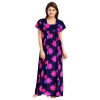 Dropship Women's Cotton Printed Maxi Nighty (Pink)