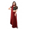 Women's Satin Silk Saree with Blouse (Red, 5-6 Mtrs) Women's Satin Silk Saree with Blouse (Red, 5-6 Mtrs)