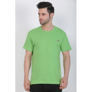 Generic Men's Cotton Jersey Round Neck Plain Tshirt (Pale Green)