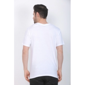 Generic Men's Cotton Jersey V Neck Plain Tshirt (White)