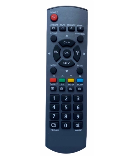 LCD/LED Remote No. URC401A, Compatible with Panasonic LCD/LED TV Remote Control (Exactly Same Remote will Only Work)