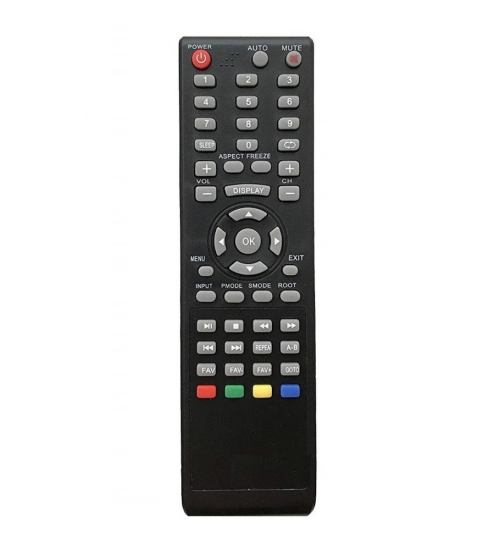 LCD/LED Remote No. CH09, Compatible with Vu LCD/LED Remote Control (Exactly Same Remote will Only Work)