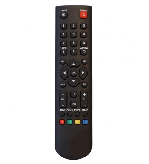 LCD/LED Remote No. 2000C, Compatible with Panasonic LCD/LED Remote Control (Exactly Same Remote will Only Work)