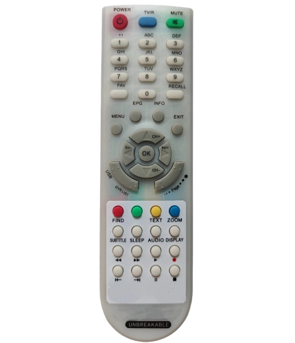 DTH Setup Box Remote, Compatible with MCBS 4000 DTH Set Top Box Remote Control (Exactly Same Remote will Only Work)