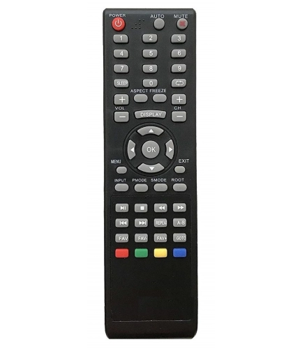LED/LCD Remote No. CH09, Compatible with Genus LCD/LED TV Remote COntrol (Exactly Same Remote will Only Work)