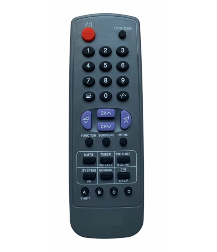 CRT TV Remote No. URC128, Compatible with Sharp CRT TV Remote (Exactly Same Remote will Only Work)