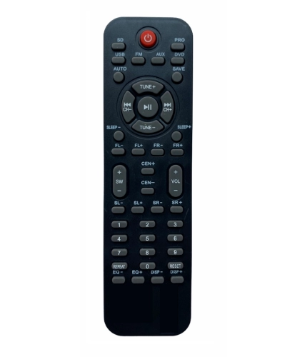 12 in 1 Home Theatre Remote, Compatible with Santosh, Oscar, Target, Takai Home Theatre Remote (Exactly Same Remote will Only Work)