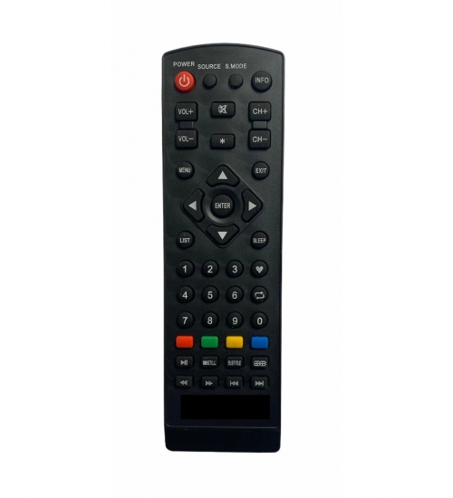LCD/LED Remote No. MX09, Compatible with Micromax LCD/LED TV Remote Control (Exactly Same Remote will Only Work)