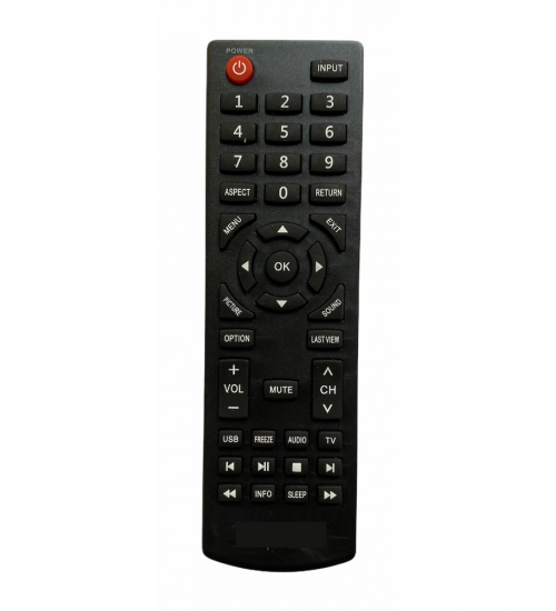 LCD/LED Remote No. SY653, Compatible with Sanyo LCD/LED TV Remote Control (Exactly Same Remote will Only Work)