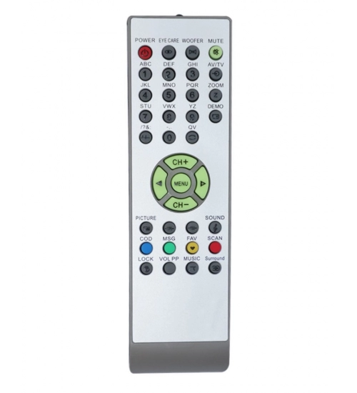 CRT TV Remote No. 100D, Compatible with Sansui CRT TV Remote Control (Exactly Same Remote will Only Work)