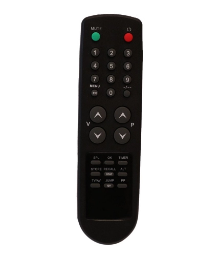 CRT TV Remote No. 66RL, Compatible with BPL CRT TV Remote Control (Exactly Same Remote will Only Work)