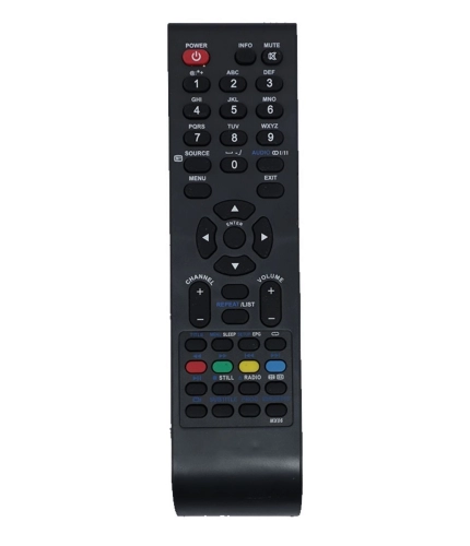 LCD/LED Remote No. MX06, Compatible with AOC LCD/LED Remote Control (Exactly Same Remote will Only Work)