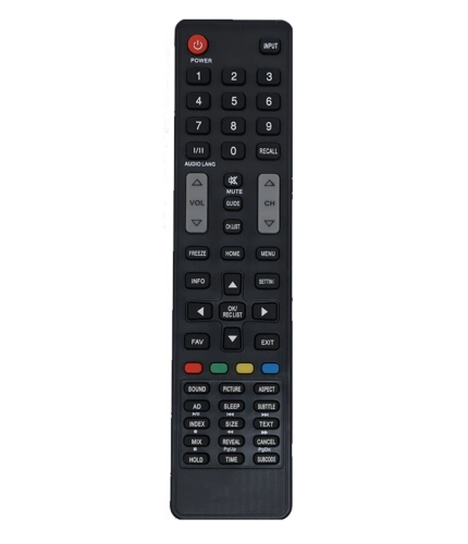 LED/LCD Remote No. MX07, Compatible with Micromax LCD/LED TV Remote Control (Exactly Same Remote will Only Work)