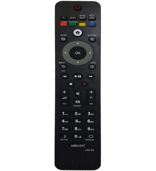 LCD/LED Remote No. UN154, Compatible with Philips LCD/LED TV Remote Control (Exactly Same Remote will Only Work)