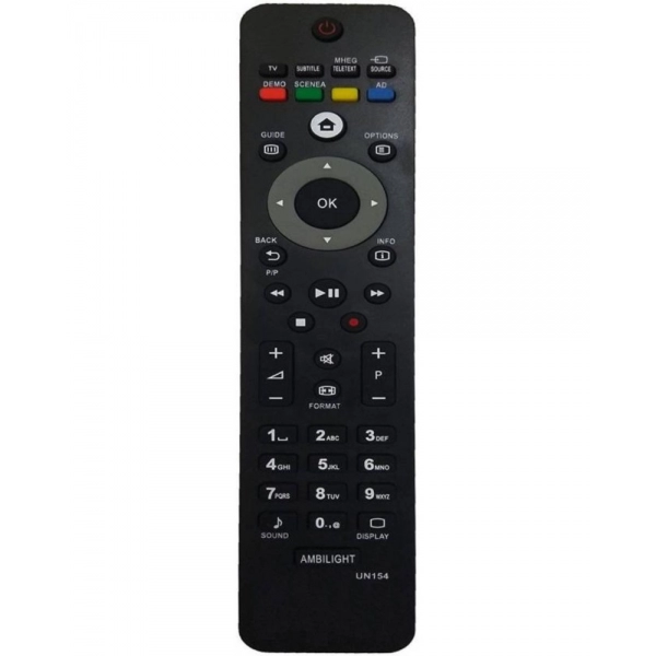 Dropship LCD/LED Remote No. UN154, Compatible with Philips LCD/LED TV Remote Control (Exactly Same Remote will Only Work)