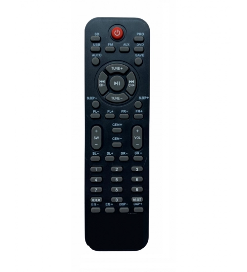 12 in 1 Home Theatre Remote, Compatible for CTS, Philips, Enkor, Stone Home Theatre Remote (Exactly Same Remote will Only Work)