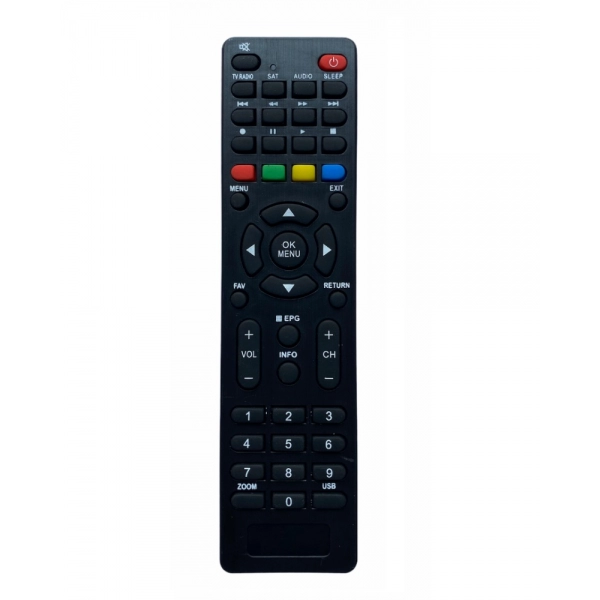 Dropship DTH Remote with EPG Function, Compatible with Free Dish (with WiFi) Remote (Exactly Same Remote will Only Work)