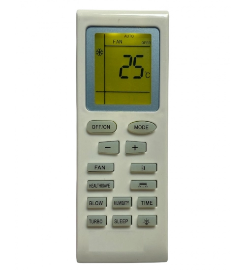 AC Remote No. 18 (with Backlight), Compatible for Voltas AC Remote Control (Exactly Same Remote will Only Work)