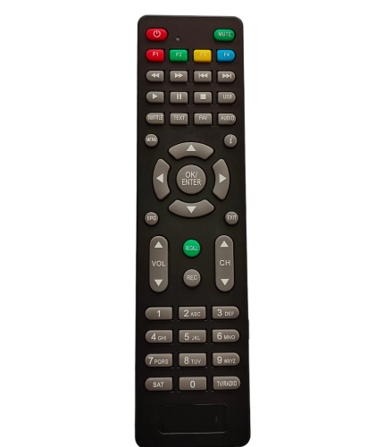 DTH Remote, Compatible with Feltron Free Dish DTH (with WiFi) Remote (Exactly Same Remote will Only Work)