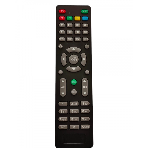Dropship DTH Remote, Compatible with Feltron Free Dish DTH (with WiFi) Remote (Exactly Same Remote will Only Work)