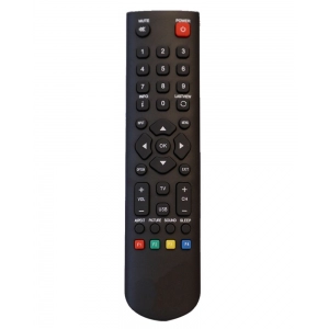 Generic LED/LCD Remote No. 2000C, Compatible with Micromax LCD/LED TV Remote Control (Exactly Same Remote will Only Work)