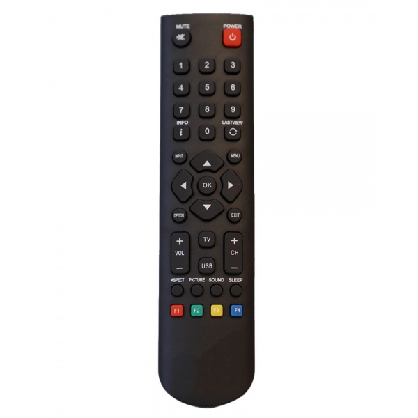 Dropship LED/LCD Remote No. 2000C, Compatible with Micromax LCD/LED TV Remote Control (Exactly Same Remote will Only Work)