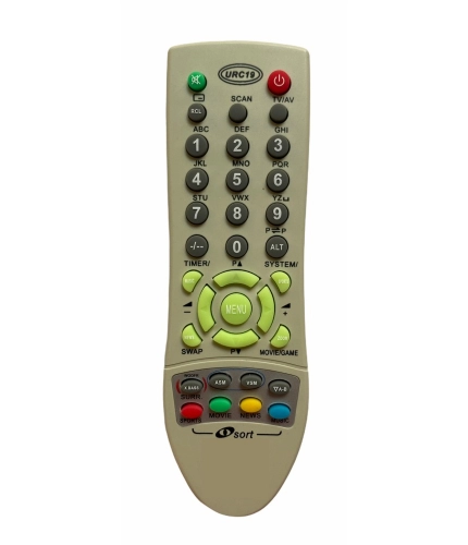 CRT TV Remote No. I SORT JXPSE BP69, Compatible with BPL CRT TV Remote Control (Exactly Same Remote will Only Work)