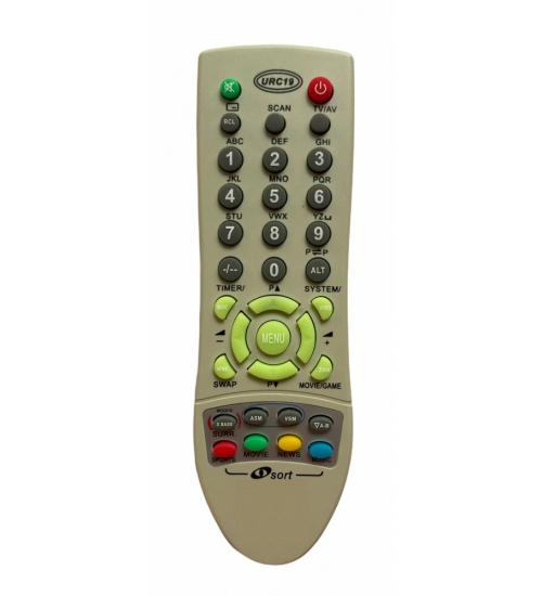 CRT TV Remote No. I SORT JXPSE BP69, Compatible with BPL CRT TV Remote Control (Exactly Same Remote will Only Work)