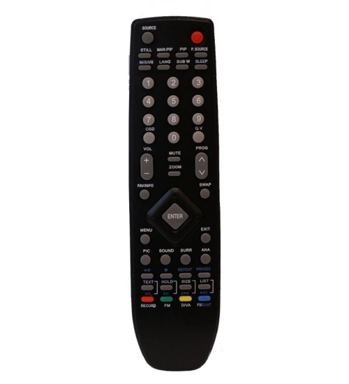 LCD/LED Remote No. 1677, Compatible with Onida LCD/LED TV Remote Control (Exactly Same Remote will Only Work)