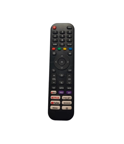 Remote No. 986 (No Voice), Compatible for Vu Smart TV LCD/LED Remote Control (Exactly Same Remote Will Only Work)