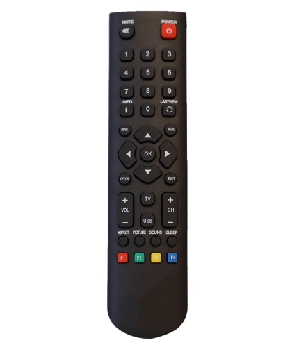 LCD/LED Remote No. 2000C, Compatible with Onida LCD/LED Remote Control (Exactly Same Remote will Only Work)